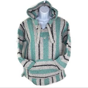 Earth Ragz Herringbone Stripe Hoodie Pullover